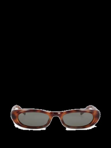 saint laurent eyewear shade plump oval-frame sunglasses