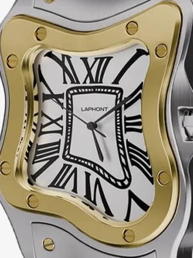 laphont large laurent asymmetric 50.2mm watch