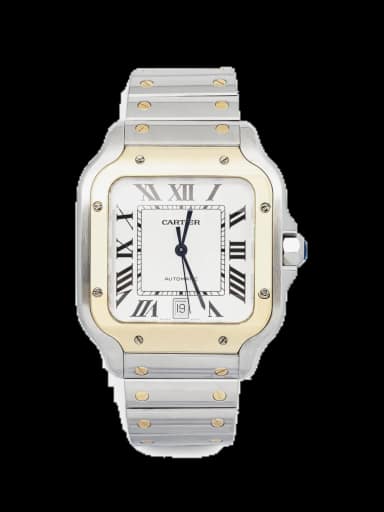 cartier santos 39mm watch