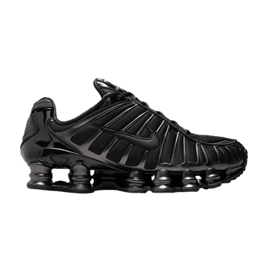 nike wmns shox tl 'black/metallic silver/black'