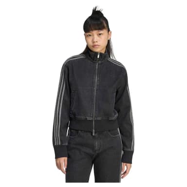 adidas originals firebird track denim jacket