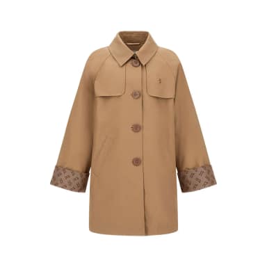 herno kids trench over jacket
