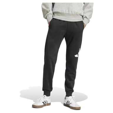 adidas essentials big logo cuffed fleece joggers
