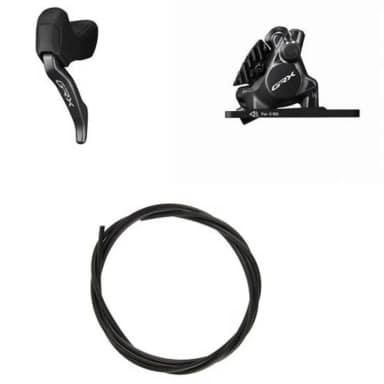 shimano комплект тормозов bl-rx825-l/br-rx820-f