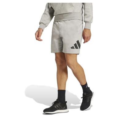 adidas essentials big logo single jersey shorts