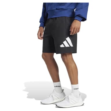 adidas essentials big logo single jersey shorts