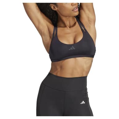 adidas спортивный бюстгальтер с низкой степенью поддержки aeroimpact luxe