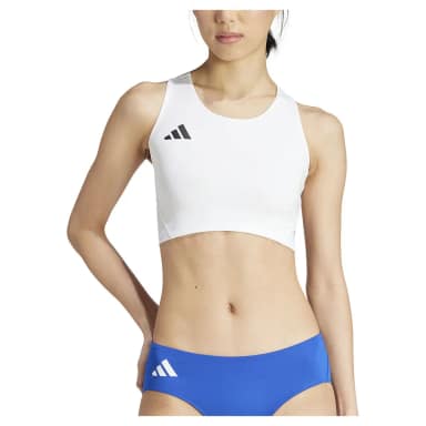 adidas спортивный топ adizero essentials crop