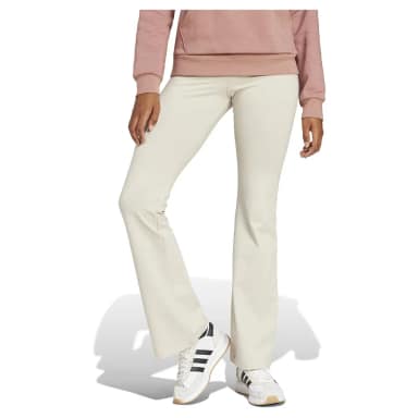 adidas essentials small logo flared leggings