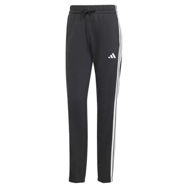 adidas essentials 3 stripes french terry cuffed joggers