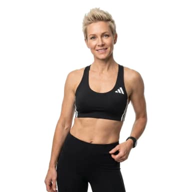adidas спортивный бюстгальтер средней поддержки adizero run