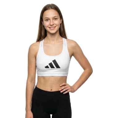 adidas спортивный бюстгальтер powerreact big logo graphic