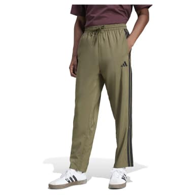 adidas essentials 3 stripes stanford open hem joggers