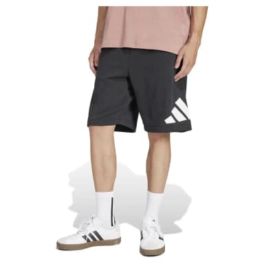 adidas essentials big logo french terry shorts