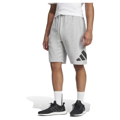 adidas essentials big logo french terry shorts