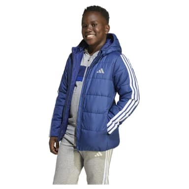adidas essentials 3 stripes padded jacket
