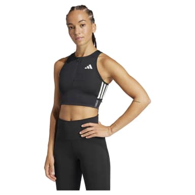 adidas спортивный топ adizero running gel pocket crop