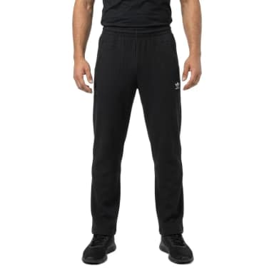 adidas originals trefoil essentials open hem pants