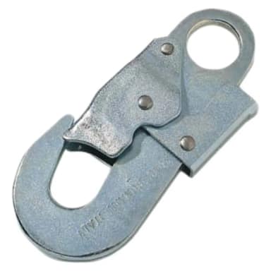 kong italy double gate c steel snap hook