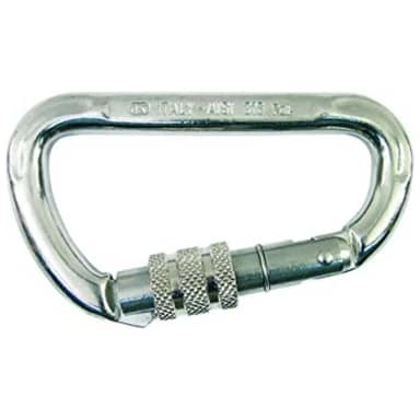 kong italy stainless steel d threaded snap hook 100 mm