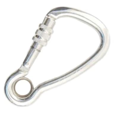 kong italy alu harness screwed snap hook