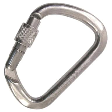 kong italy aluminium x-large screwed snap hook