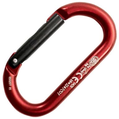 kong italy oval alu straight gate snap hook