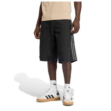 adidas originals firebird adicolor denim shorts
