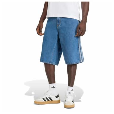 adidas originals firebird adicolor denim shorts