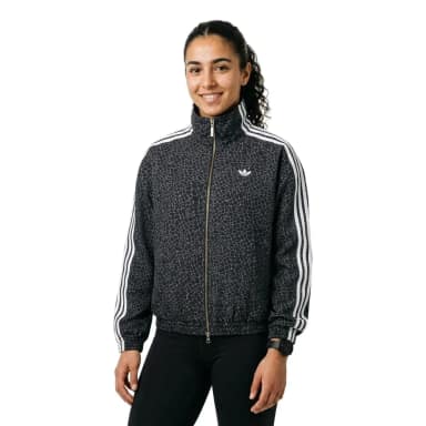 adidas originals firebird oversized denim jacket