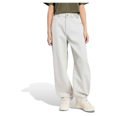 adidas originals barrel leg high waist jeans