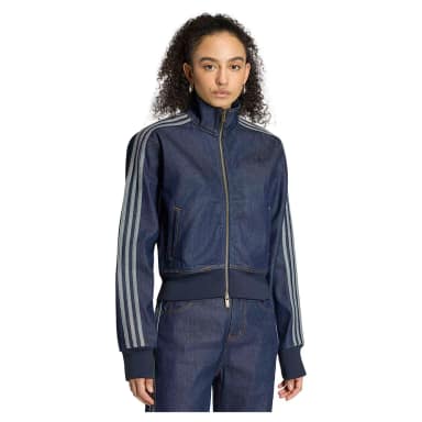 adidas originals firebird track denim jacket