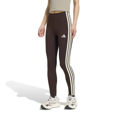 adidas essentials 3 stripes cotton leggings