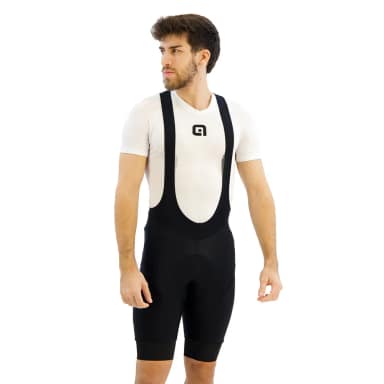 alé solid winter bib shorts