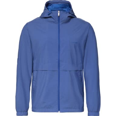 calvin klein heathered windbreaker jacket