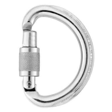 petzl omni screw lock snap hook