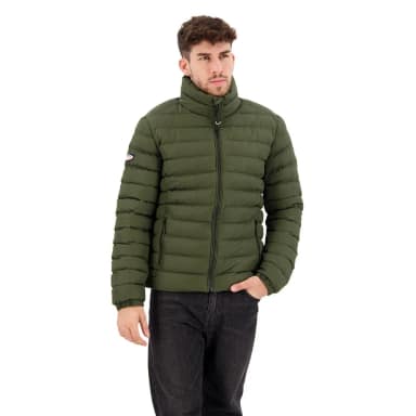 superdry fuji print padded jacket