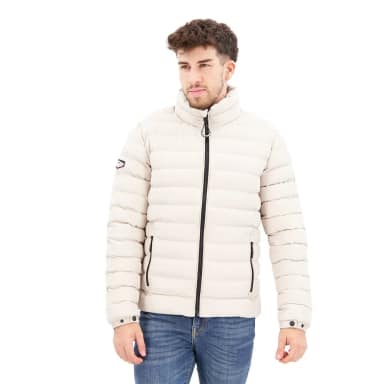 superdry fuji print padded jacket