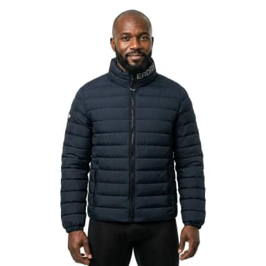 superdry fuji print padded jacket