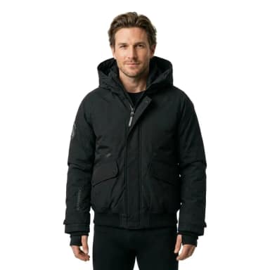 superdry city padded bomber jacket