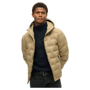 superdry quilted coat jacket