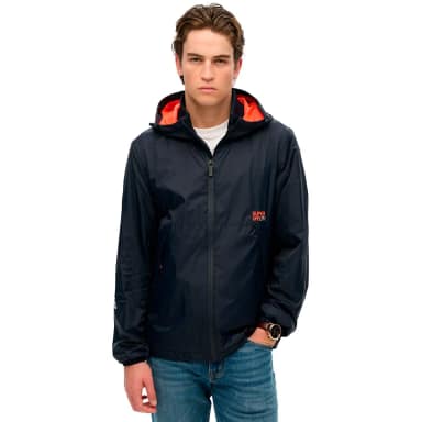 superdry logo windbreaker jacket