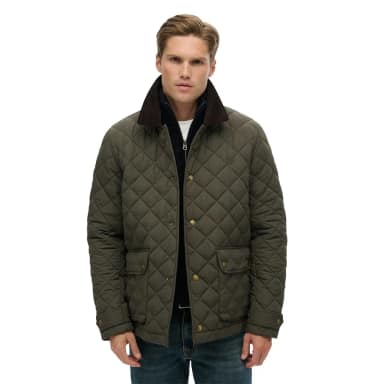 superdry quilted estate coach jacket