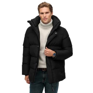 superdry 5 baffle sports padded jacket