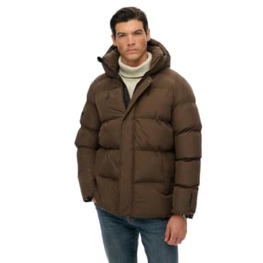 superdry 5 baffle sports padded jacket