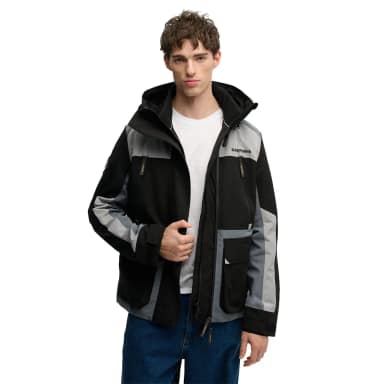 superdry colour block windbreaker jacket