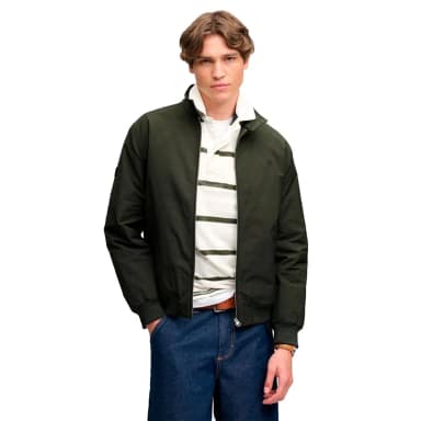 superdry campus padded harrington jacket