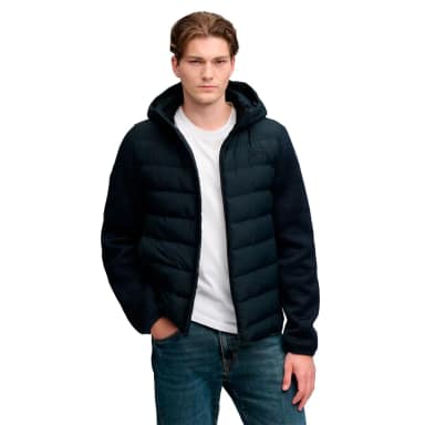 superdry storm knit hybrid jacket
