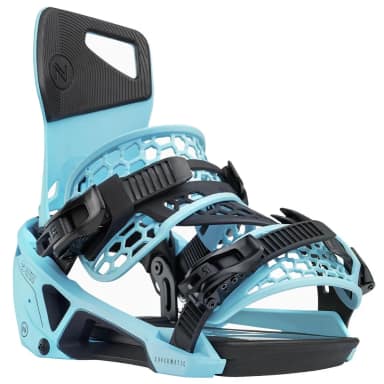 nidecker supermatic escapecyan snowboard bindings