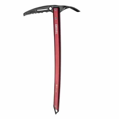 grivel g1 burgundy piolet c/long evo ce ice axe